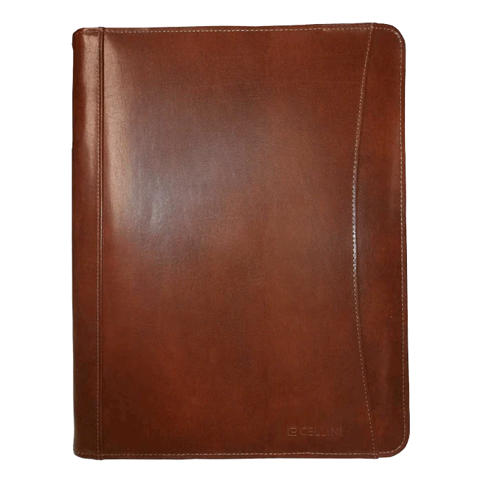 Cellini Agenda A4 Zip Around Leather Folder
