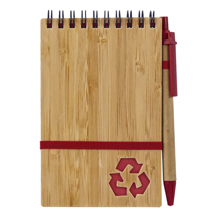 Bamboo Notebook With Pen - Image 5