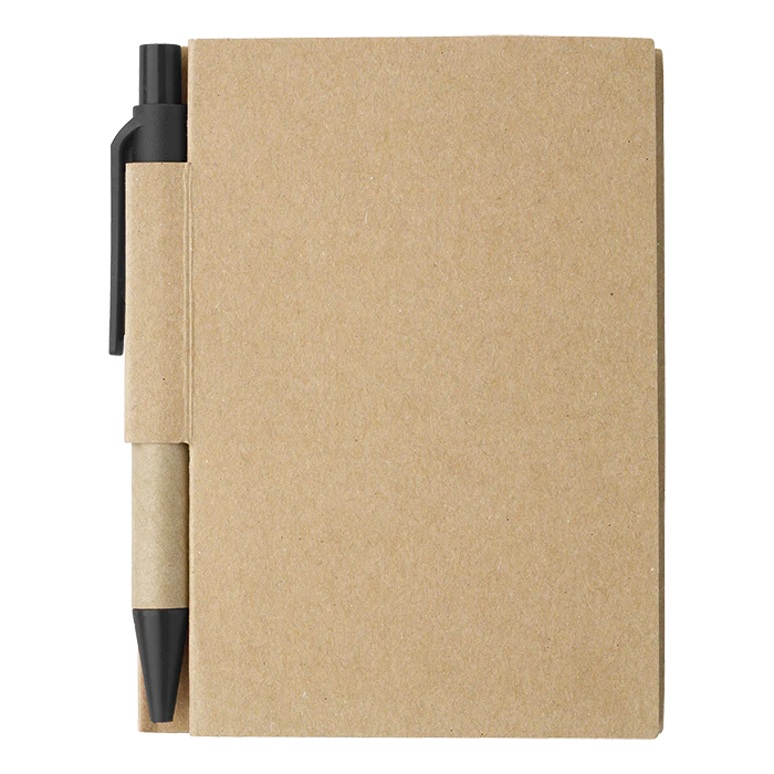 Mini Recycled Notebook and Pen