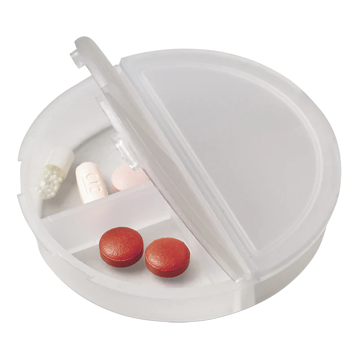 Round 3 Compartment Pill Holder