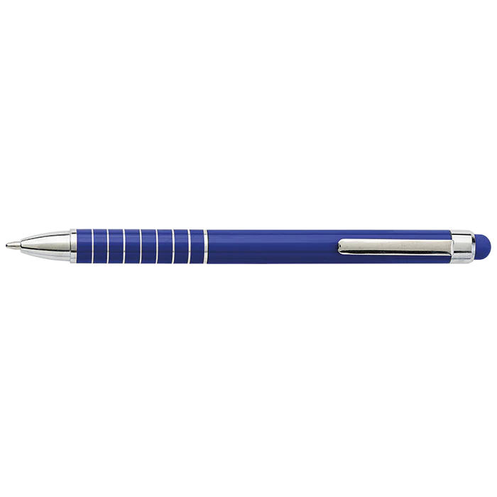 Aluminium Ballpoint Pen with Matching Colour Stylus