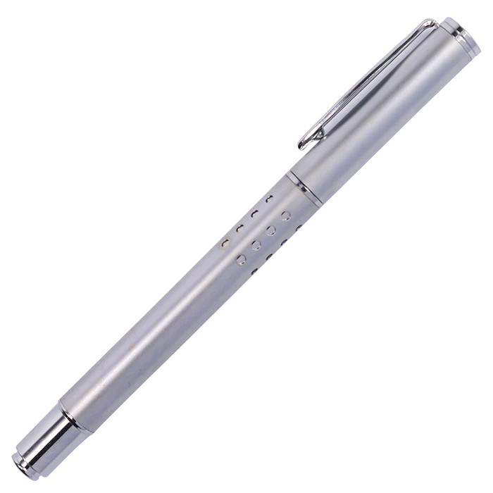Wavy Clip Brass Rollerball Pen - Image 2