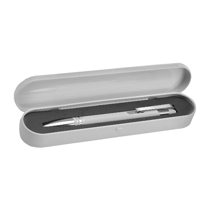Barron BP3448 - Aluminium Ballpoint Pen in Matching Gift Tin - Image 4