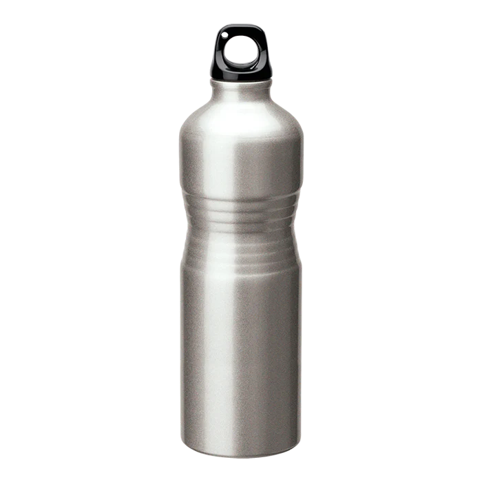 680ml Shaped Aluminium Water Bottle - Image 2