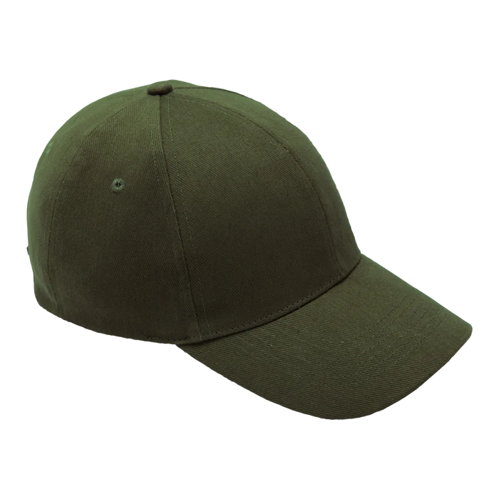 6 Panel Brushed Cotton Cap - Image 8
