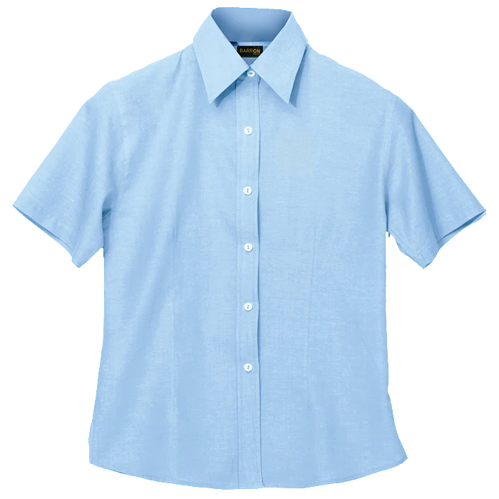 Barron Ladies Chambray Blouse Short Sleeve (LL-CHA)