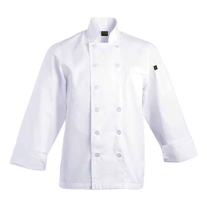Savona Long Sleeve Chef Jacket Mens - Image 3