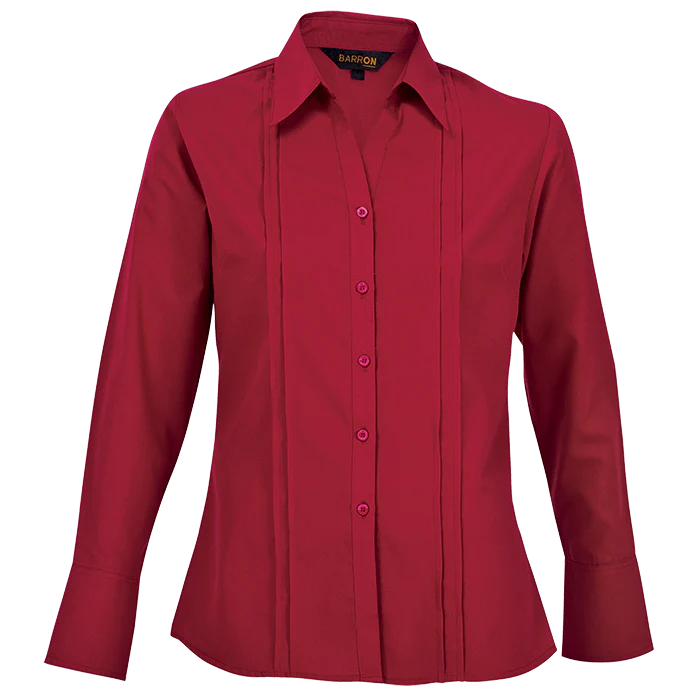 Barron Ladies Vogue Blouse Long Sleeve (LL-VOG) - Image 4