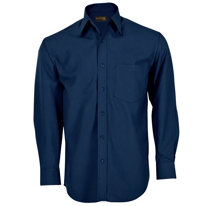 Basic Poly Cotton Lounge Long Sleeve Mens - Image 4
