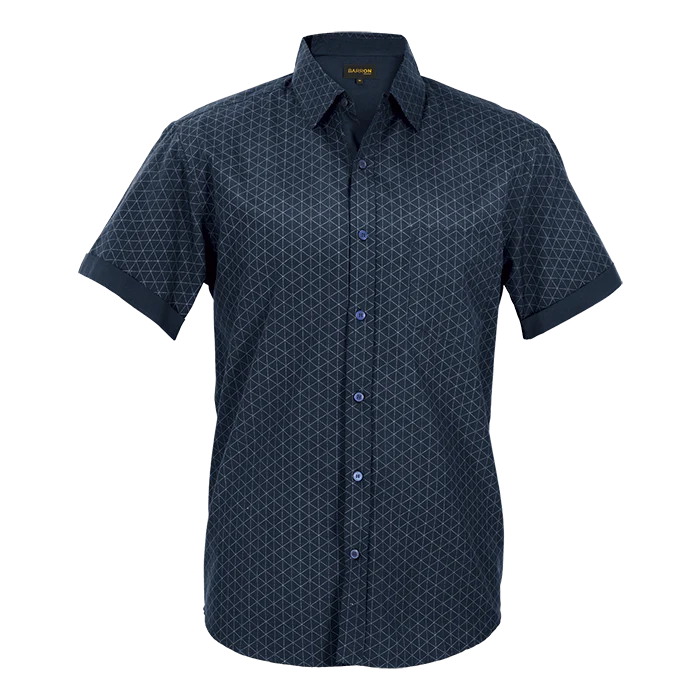 Claremont Lounge Shirt Short Sleeve Mens