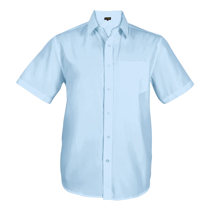 Easy Care Lounge Shirt Short Sleeve Mens - Image 2