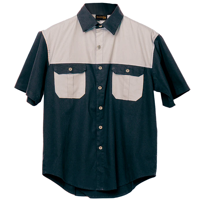 Two Tone Bush Shirt - Image 4