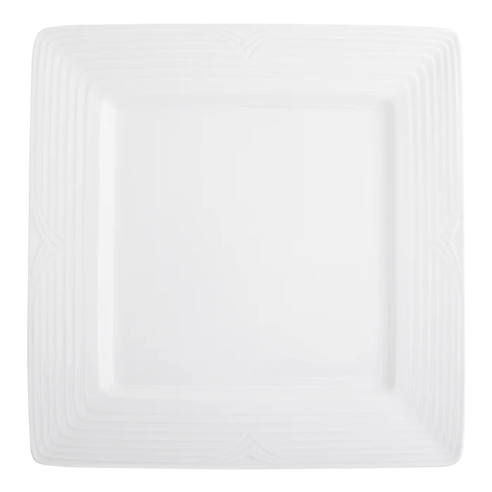 Arctic White Square Plate