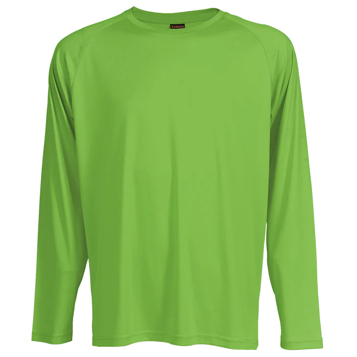 135g Long Sleeve Polyester T-Shirt - Image 2