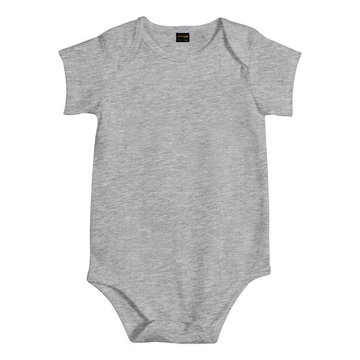 Barron Barron Short Sleeve Babygrow (Pack of 2) (TST-180K) - Image 2